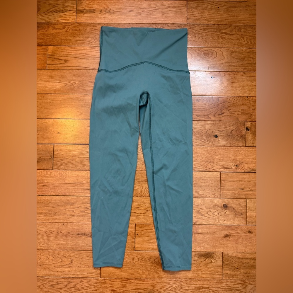 Spanx Active Compression Teal Leggings
